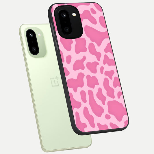 Pinkish Scenery phone case For Oneplus 15R showing premium glass back cover with detailed artwork