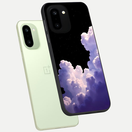 Starlit Night Whispers phone case For Oneplus 15R showing premium glass back cover with detailed artwork
