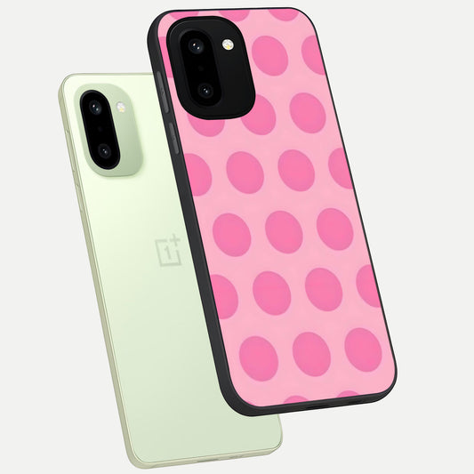 Sweet Dot Dreams phone case For Oneplus 15R showing premium glass back cover with detailed artwork