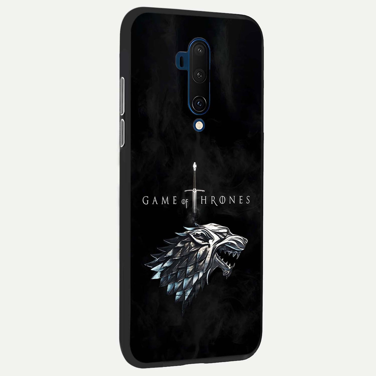 Throne Wolf Legacy back cover For OnePlus 7T Pro slim fit glass case with vibrant aesthetic design