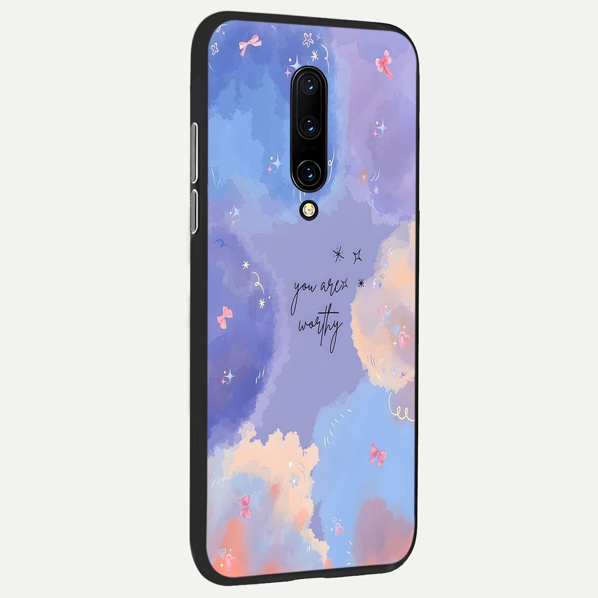 Celestial Cloud Magic back cover For OnePlus 7 Pro slim fit glass case with vibrant aesthetic design