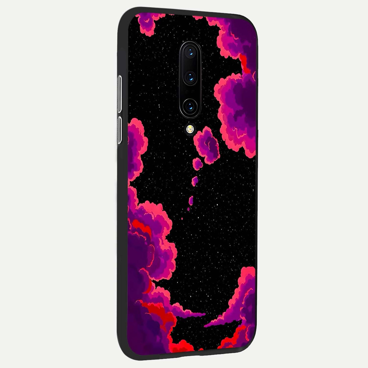 Galaxy Dream Frame back cover For OnePlus 7 Pro slim fit glass case with vibrant aesthetic design
