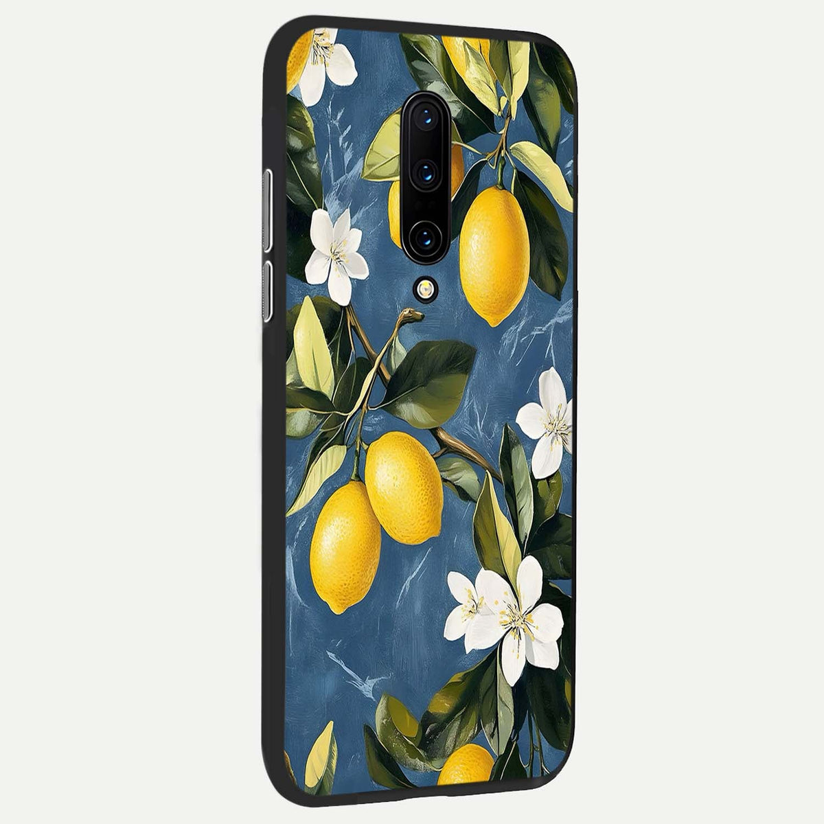 Lemon Dream Garden back cover For OnePlus 7 Pro slim fit glass case with vibrant aesthetic design