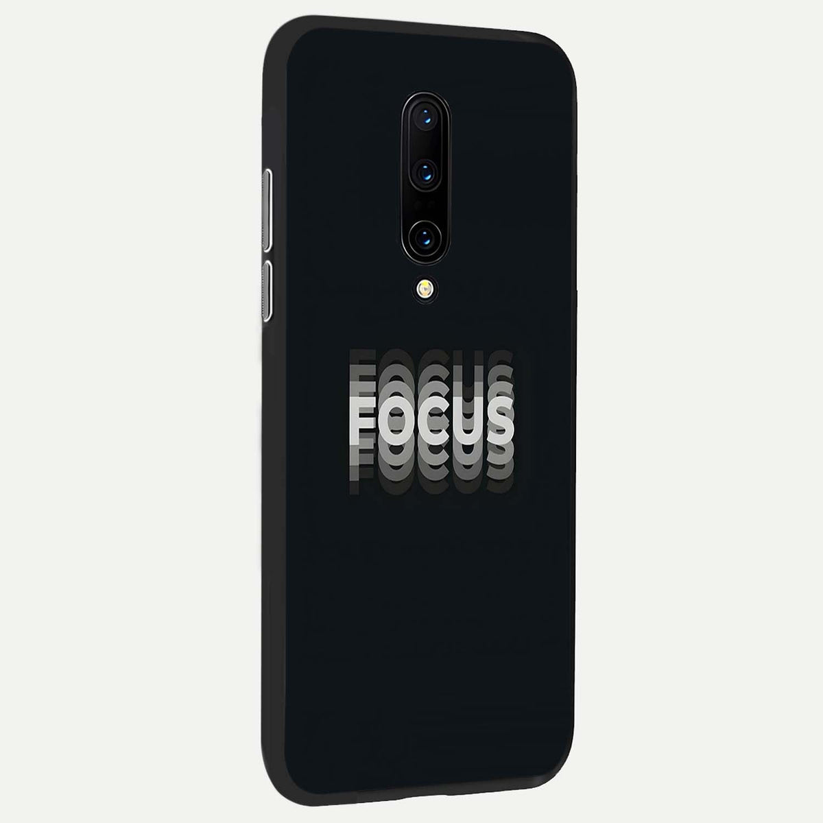 Mono Focus Vision back cover For OnePlus 7 Pro slim fit glass case with vibrant aesthetic design