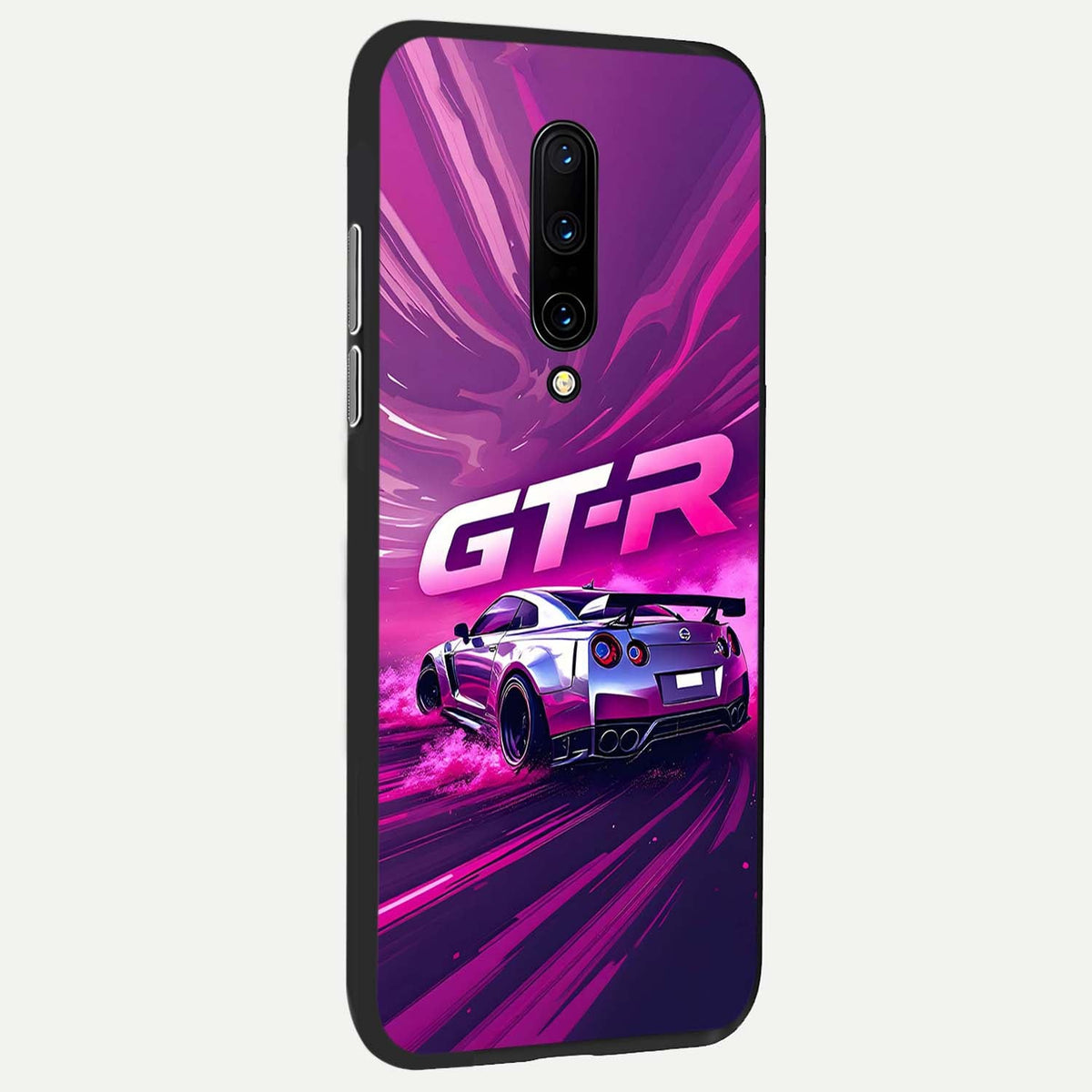 Speed Drift Legend back cover For OnePlus 7 Pro slim fit glass case with vibrant aesthetic design