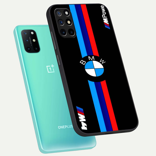 Turbo BMW Beast phone case For OnePlus 8T showing premium glass back cover with detailed artwork