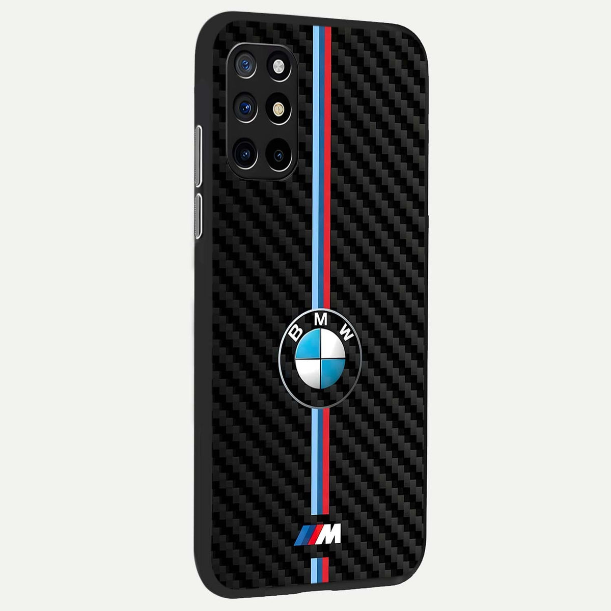 BMW Pattern back cover For OnePlus 8T slim fit glass case with vibrant aesthetic design