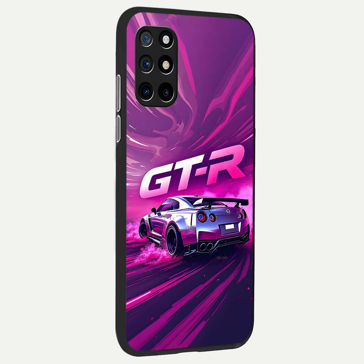 Speed Drift Legend back cover For OnePlus 8T slim fit glass case with vibrant aesthetic design