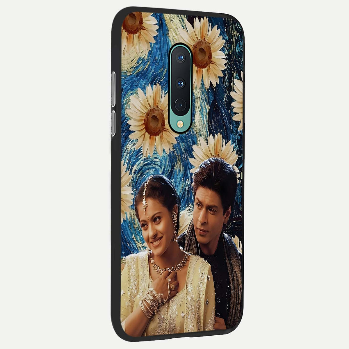 Eternal Love Story back cover For OnePlus 8 slim fit glass case with vibrant aesthetic design