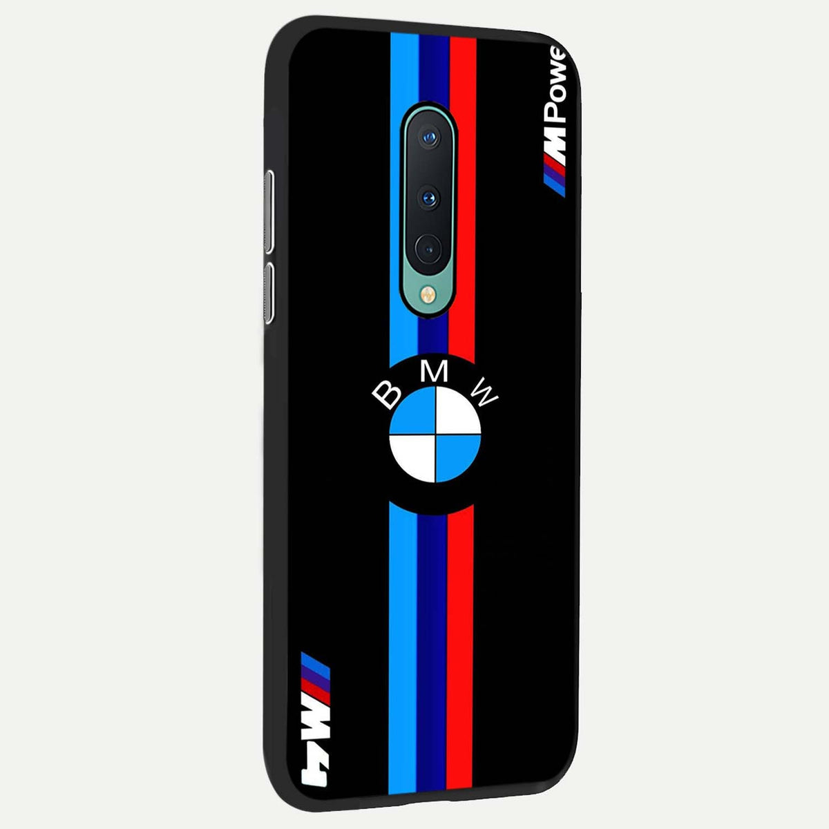 Turbo BMW Beast back cover For OnePlus 8 slim fit glass case with vibrant aesthetic design