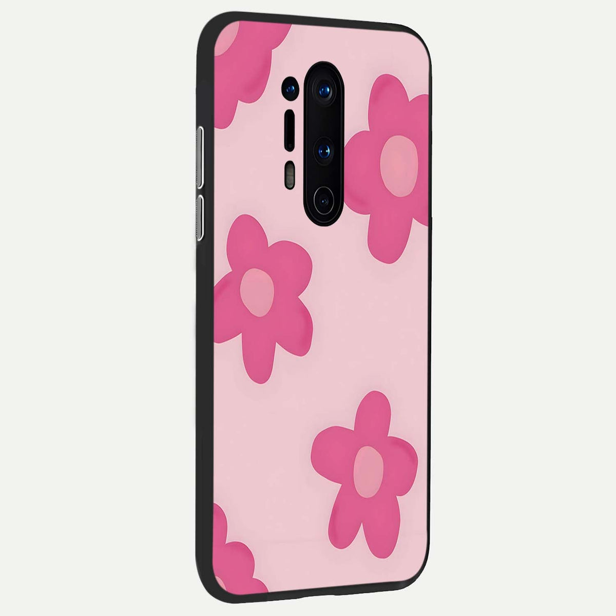 Candy Bloom Dreams back cover For OnePlus 8 Pro slim fit glass case with vibrant aesthetic design
