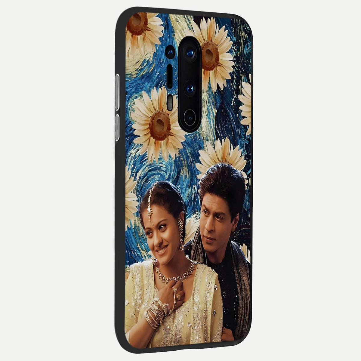 Eternal Love Story back cover For OnePlus 8 Pro slim fit glass case with vibrant aesthetic design