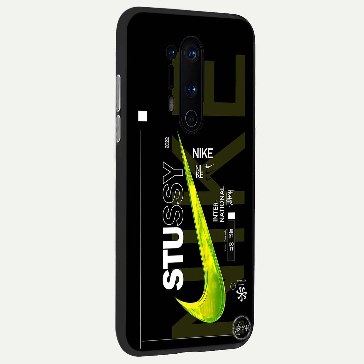 Neon Street Edition back cover For OnePlus 8 Pro slim fit glass case with vibrant aesthetic design