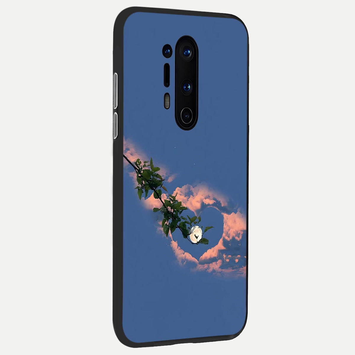Sky Under Tree back cover For OnePlus 8 Pro slim fit glass case with vibrant aesthetic design