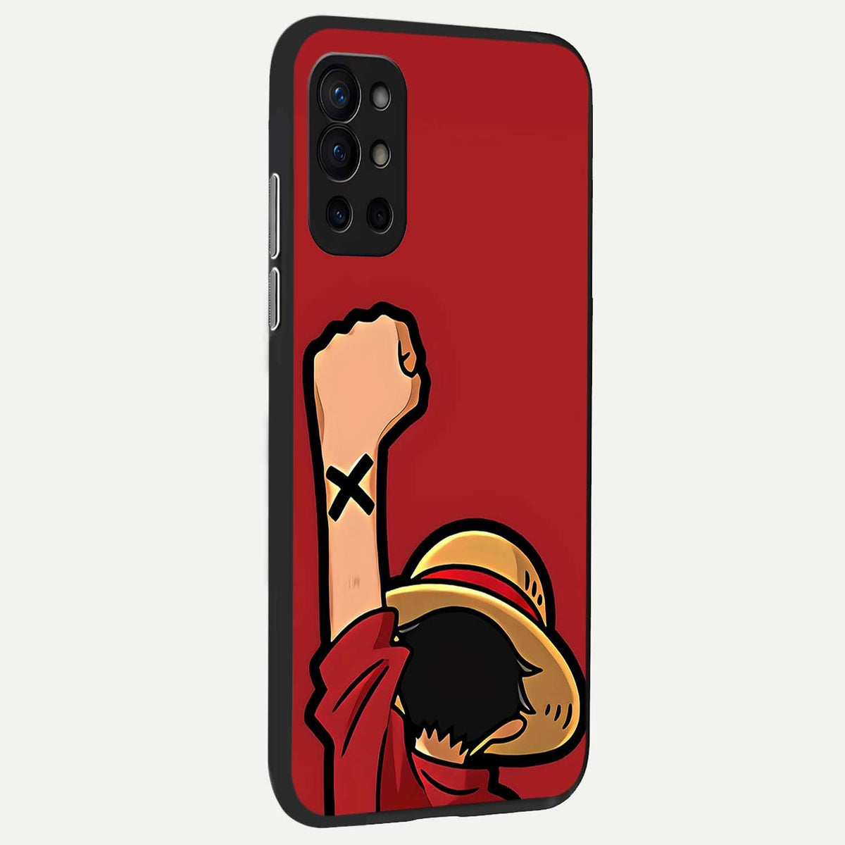 Luffy X Spirit back cover For OnePlus 9R slim fit glass case with vibrant aesthetic design