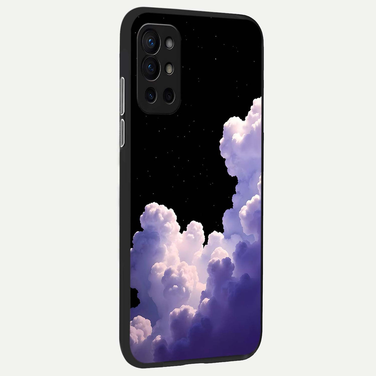 Starlit Night Whispers back cover For OnePlus 9R slim fit glass case with vibrant aesthetic design