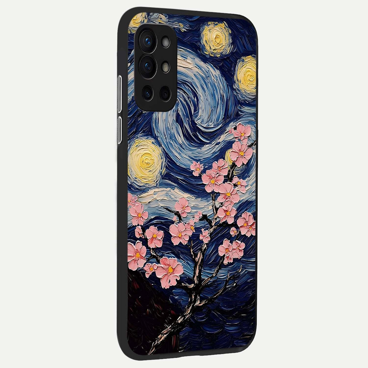 Van Gogh Scenery back cover For OnePlus 9R slim fit glass case with vibrant aesthetic design
