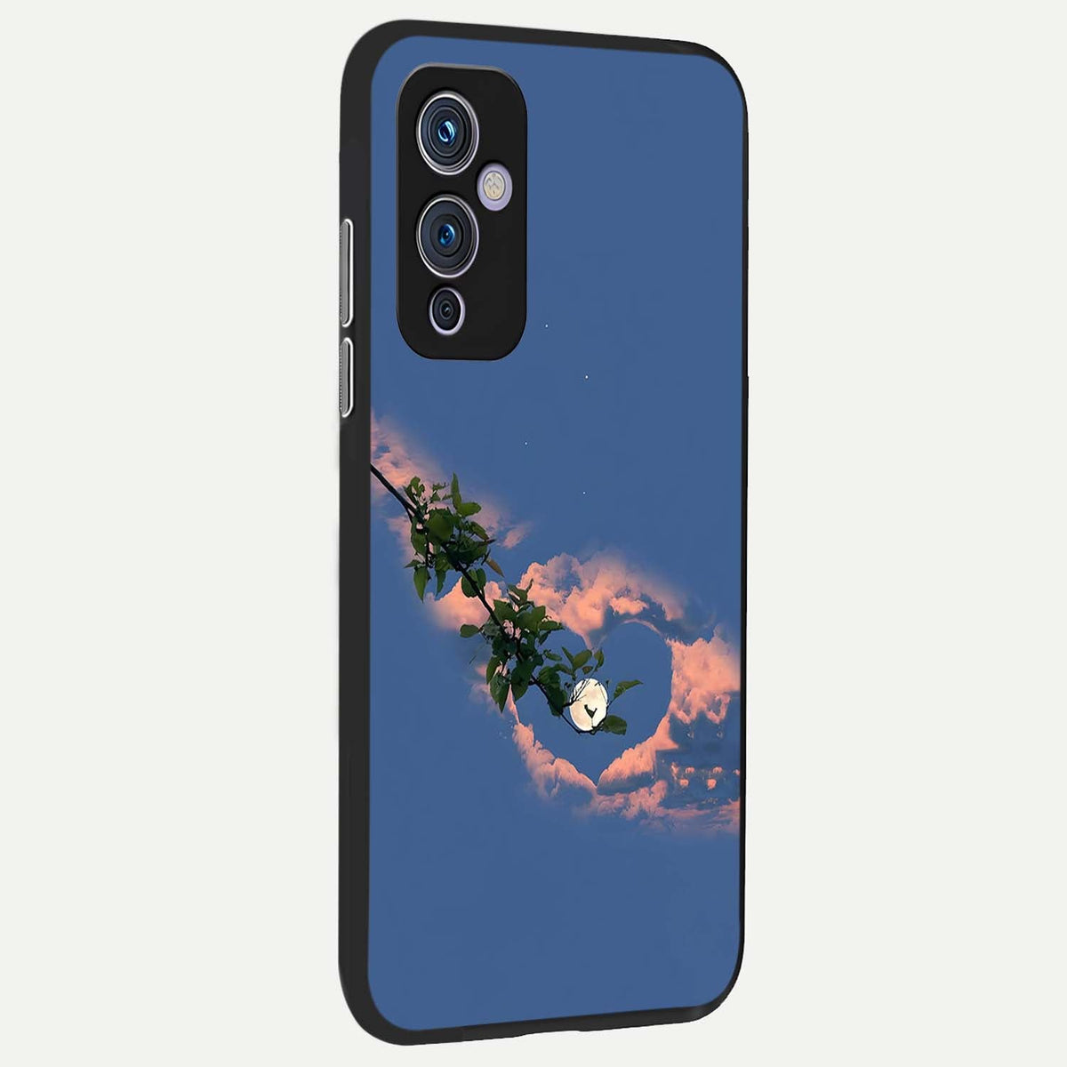 Sky Under Tree back cover For OnePlus 9 slim fit glass case with vibrant aesthetic design