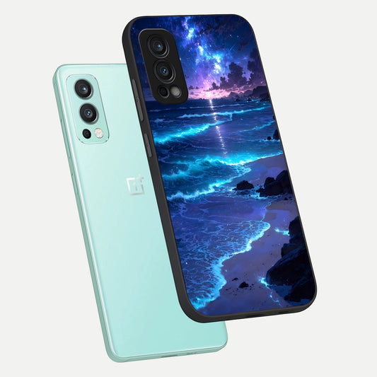 Classic Damn Look phone case For OnePlus Nord 2 showing premium glass back cover with detailed artwork