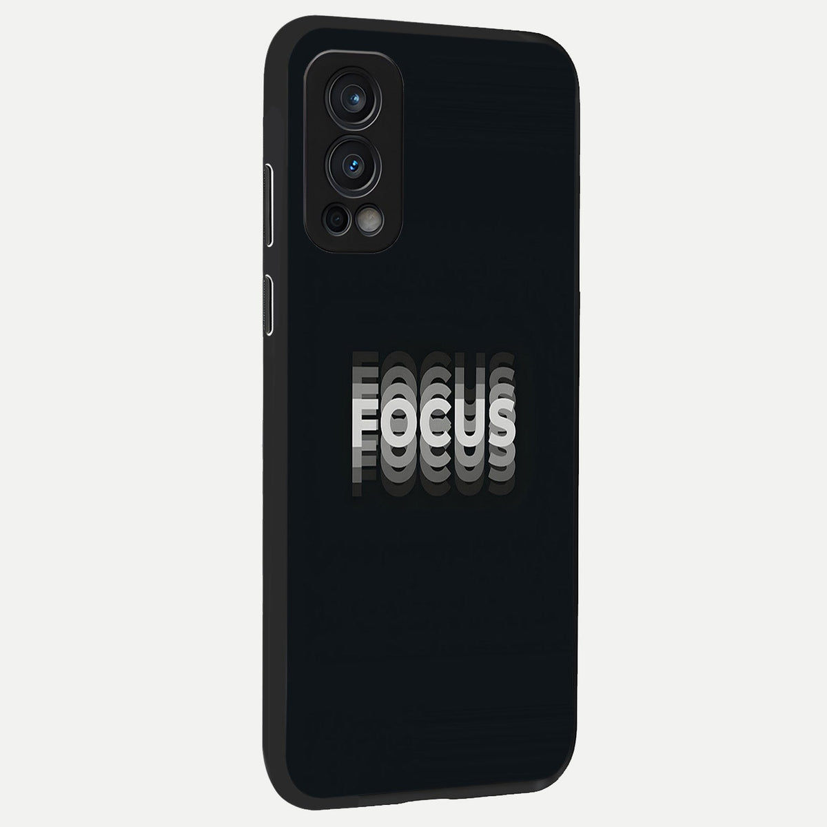 Mono Focus Vision back cover For OnePlus Nord 2 slim fit glass case with vibrant aesthetic design