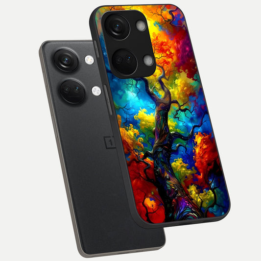 Colorful Soda Bottles phone case For Oneplus Nord 3 showing premium glass back cover with detailed artwork