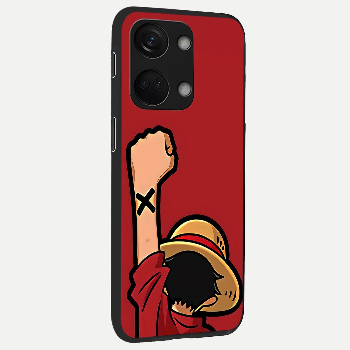 Luffy X Spirit back cover For Oneplus Nord 3 slim fit glass case with vibrant aesthetic design