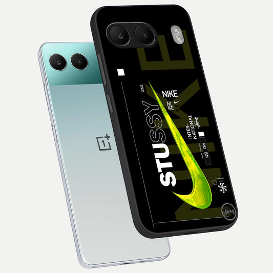 Neon Street Edition phone case For Oneplus Nord 4 showing premium glass back cover with detailed artwork