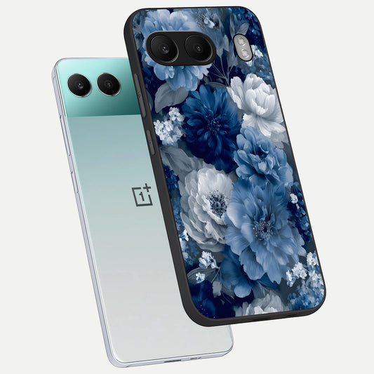 Royal Bloom Garden phone case For Oneplus Nord 4 showing premium glass back cover with detailed artwork