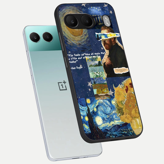 Starry Dream Vision phone case For Oneplus Nord 4 showing premium glass back cover with detailed artwork