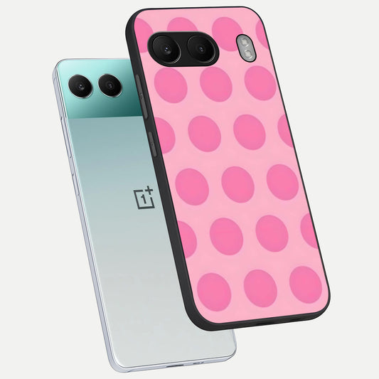 Sweet Dot Dreams phone case For Oneplus Nord 4 showing premium glass back cover with detailed artwork