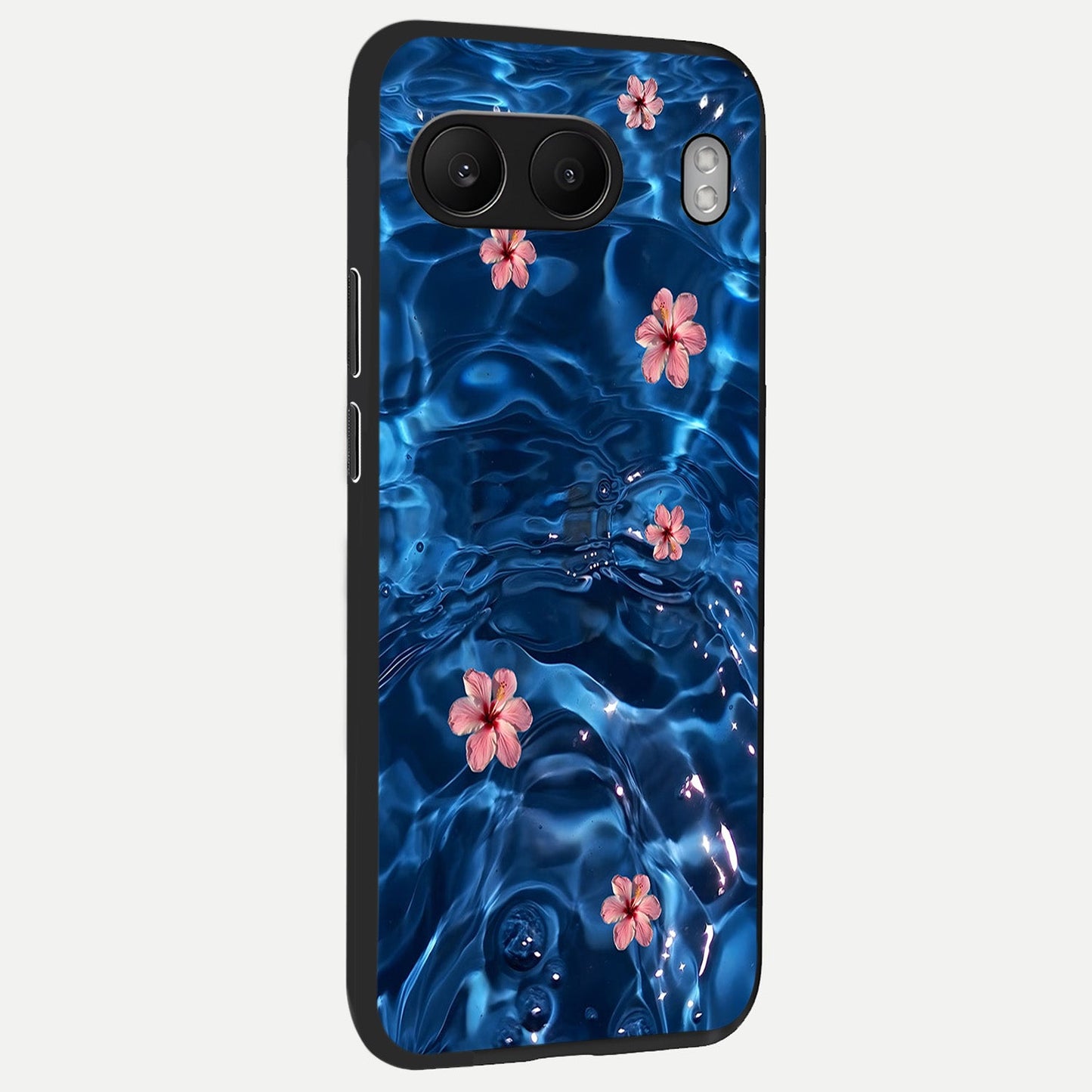 Bloom Thread Art back cover For Oneplus Nord 4 slim fit glass case with vibrant aesthetic design