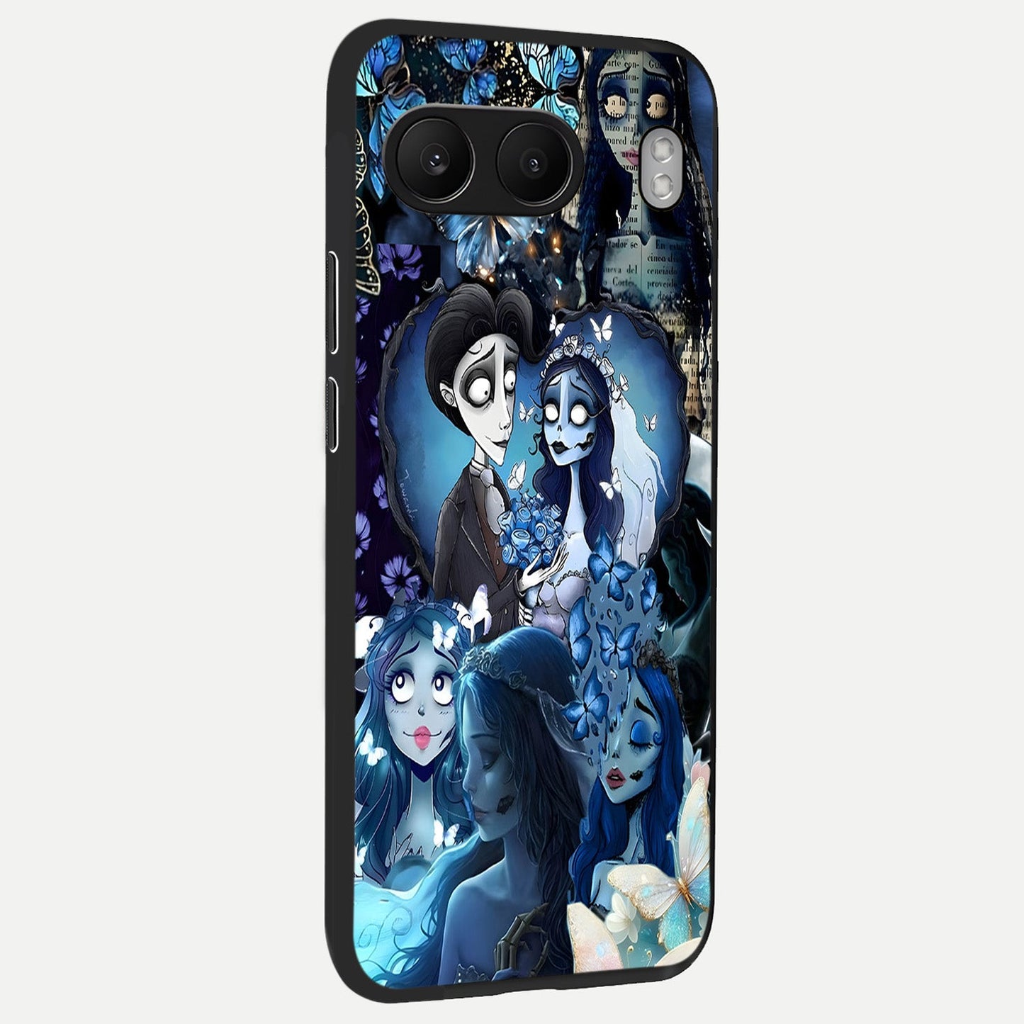 Butterfly Ghost Soul back cover For Oneplus Nord 4 slim fit glass case with vibrant aesthetic design