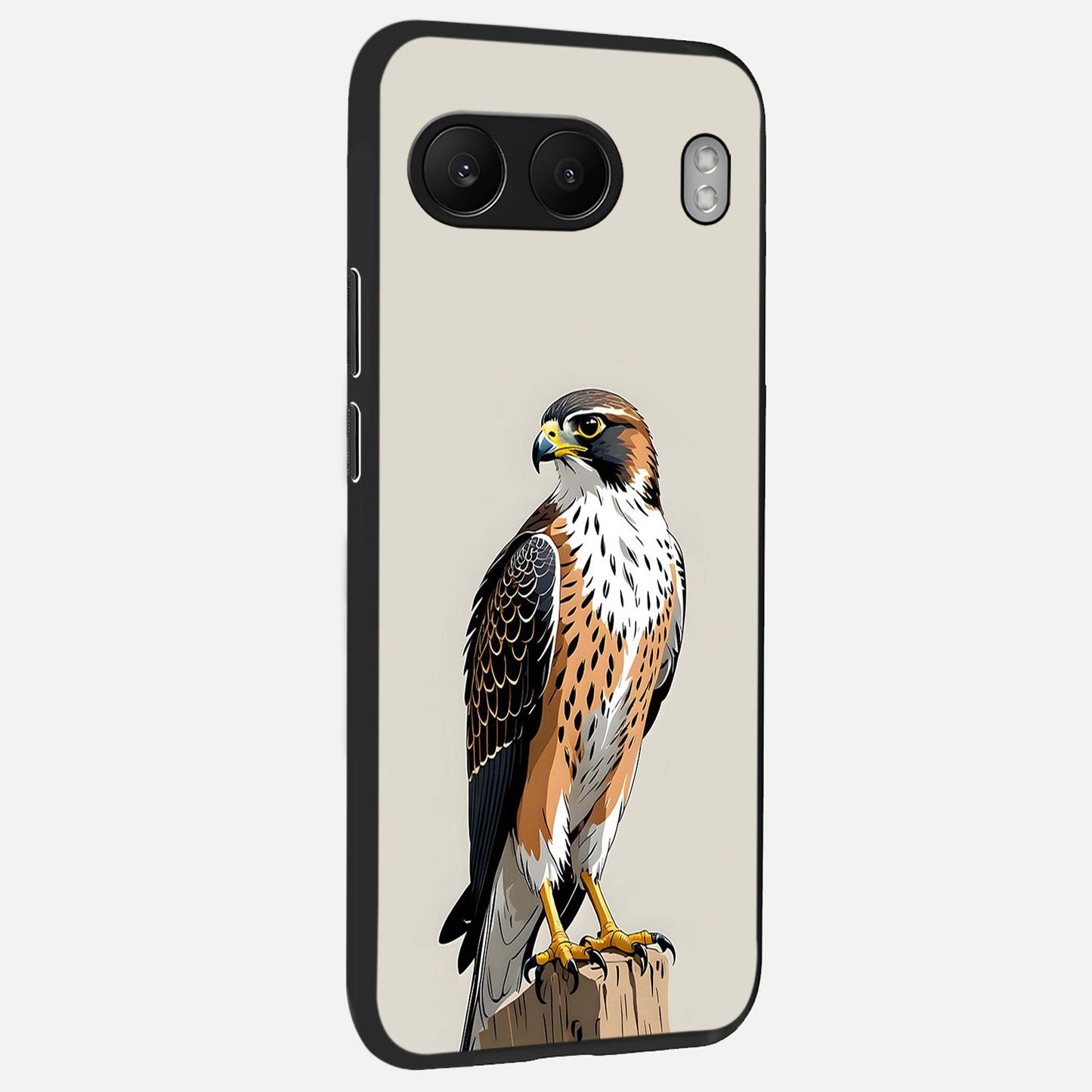 Clever Eagle back cover For Oneplus Nord 4 slim fit glass case with vibrant aesthetic design
