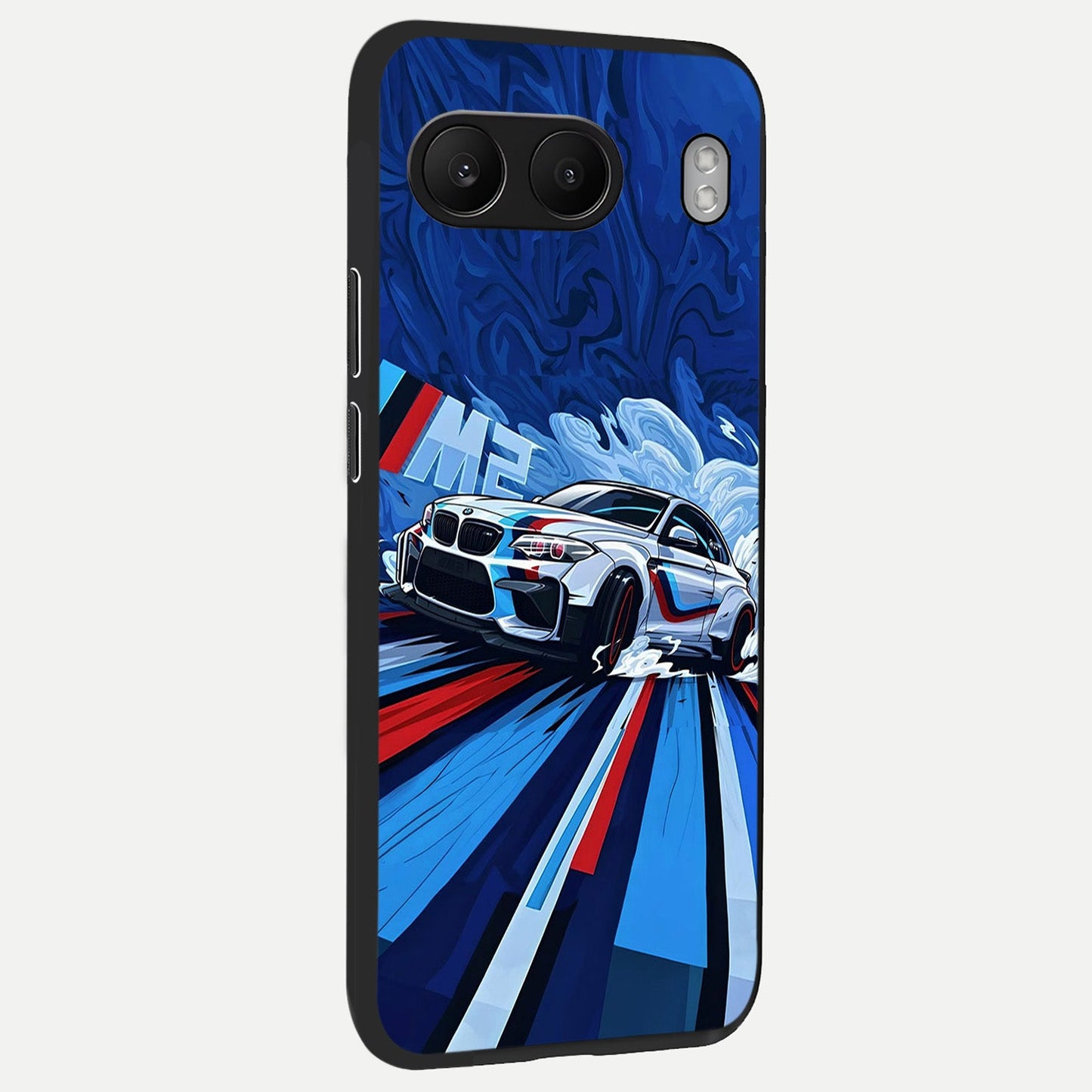 Drift Power Rush back cover For Oneplus Nord 4 slim fit glass case with vibrant aesthetic design