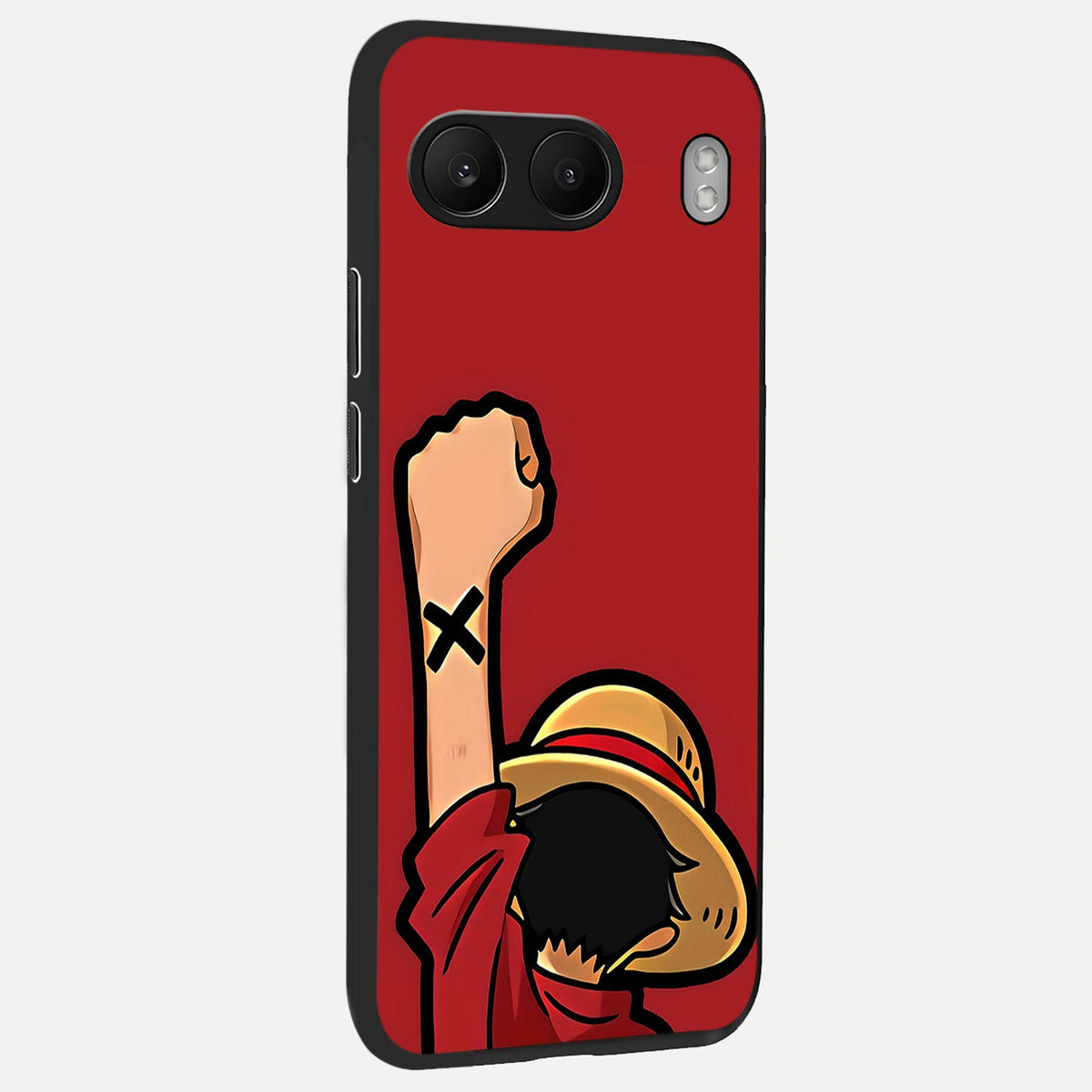 Luffy X Spirit back cover For Oneplus Nord 4 slim fit glass case with vibrant aesthetic design