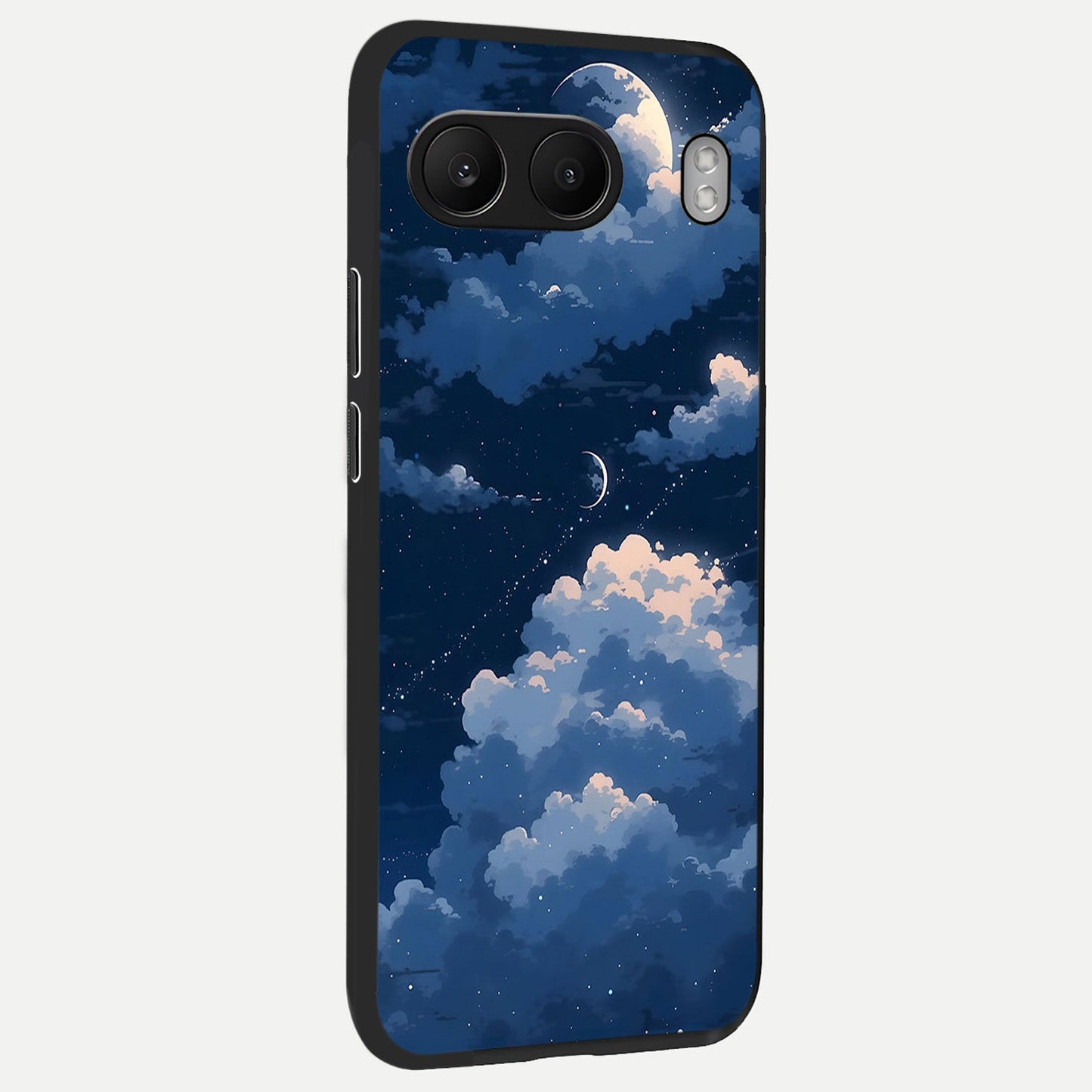Moon Dream Haze back cover For Oneplus Nord 4 slim fit glass case with vibrant aesthetic design