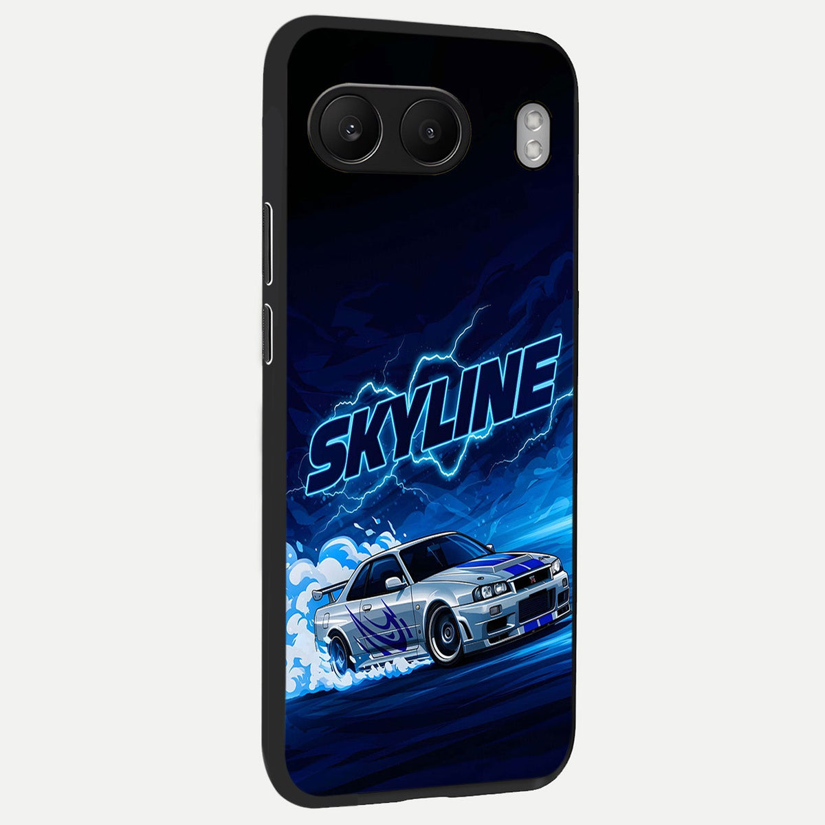 Neon Drift Beast back cover For Oneplus Nord 4 slim fit glass case with vibrant aesthetic design