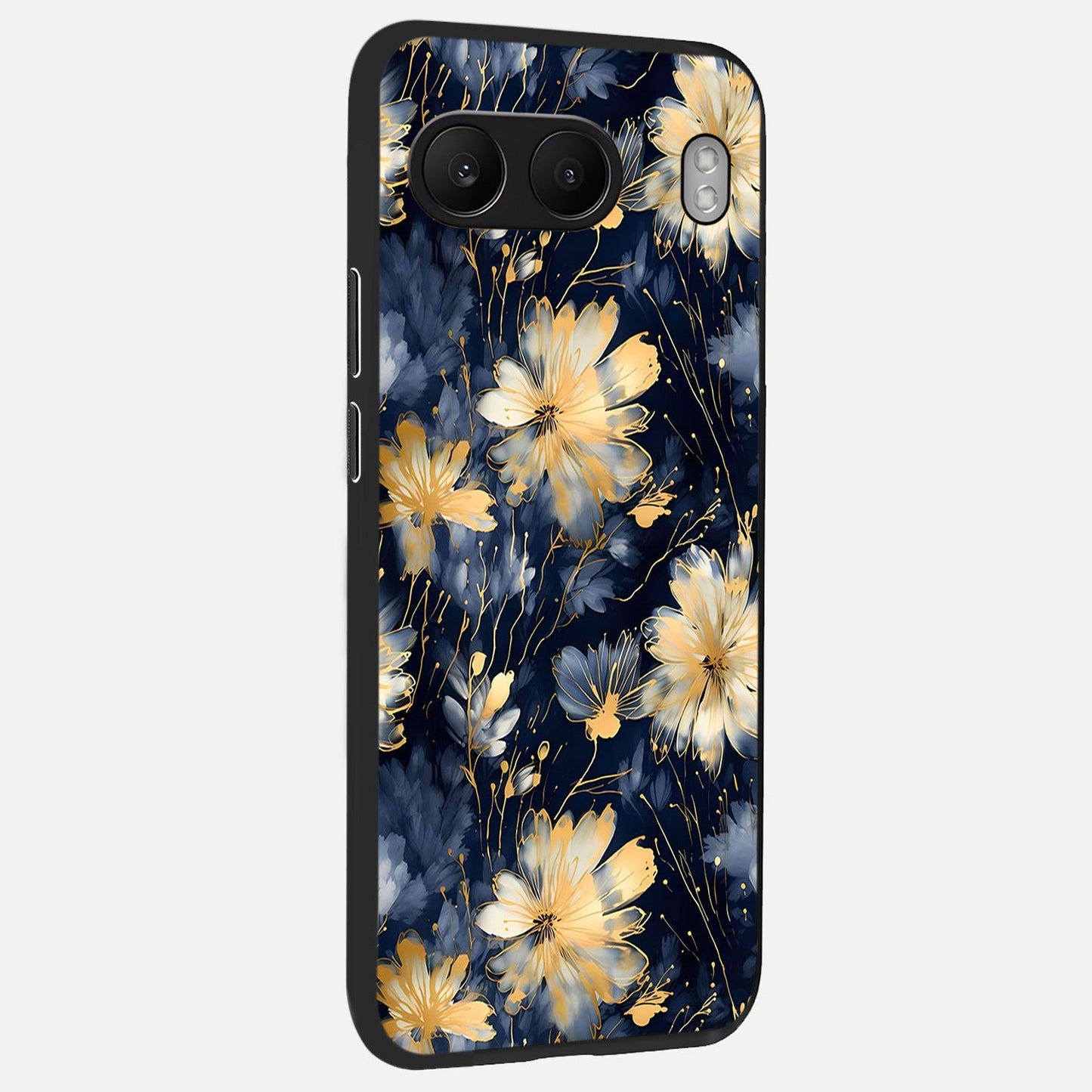 Royal Petal Dream back cover For Oneplus Nord 4 slim fit glass case with vibrant aesthetic design