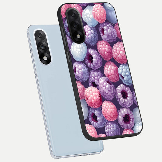 Berry Candy Pop phone case For Oneplus Nord 5 showing premium glass back cover with detailed artwork