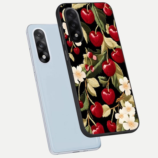 Blooming Spendor Bird phone case For Oneplus Nord 5 showing premium glass back cover with detailed artwork