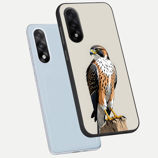 Clever Eagle phone case For Oneplus Nord 5 showing premium glass back cover with detailed artwork