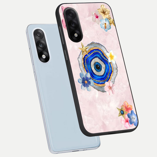 Divine Aura Bloom phone case For Oneplus Nord 5 showing premium glass back cover with detailed artwork