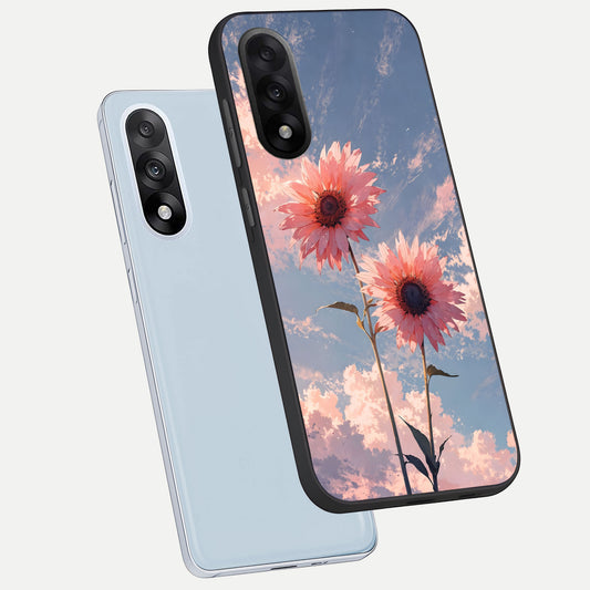 Sun Moon Balance phone case For Oneplus Nord 5 showing premium glass back cover with detailed artwork