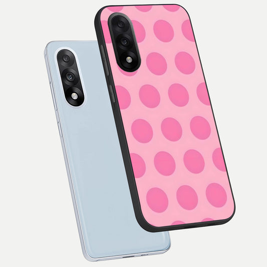 Sweet Dot Dreams phone case For Oneplus Nord 5 showing premium glass back cover with detailed artwork