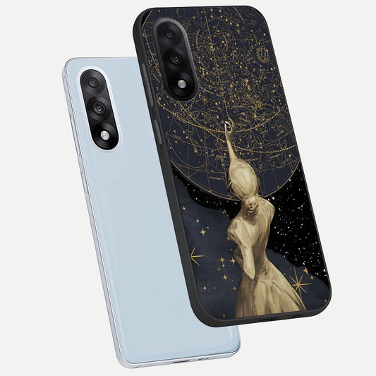 Taylor Swift Girl phone case For Oneplus Nord 5 showing premium glass back cover with detailed artwork