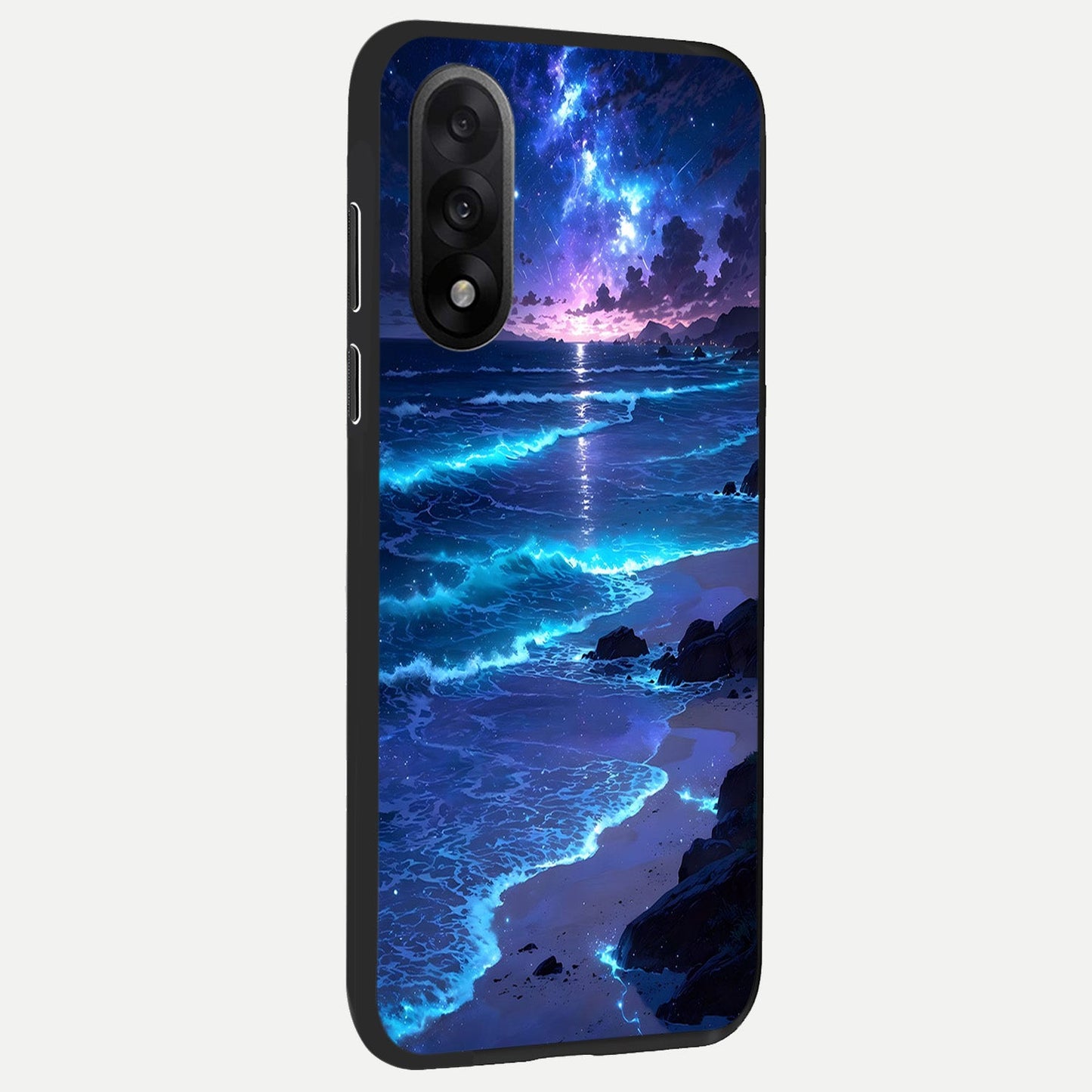Classic Damn Look back cover For Oneplus Nord 5 slim fit glass case with vibrant aesthetic design