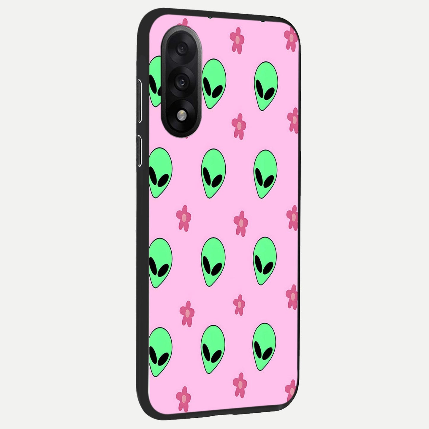 Cosmic Cute Crush back cover For Oneplus Nord 5 slim fit glass case with vibrant aesthetic design