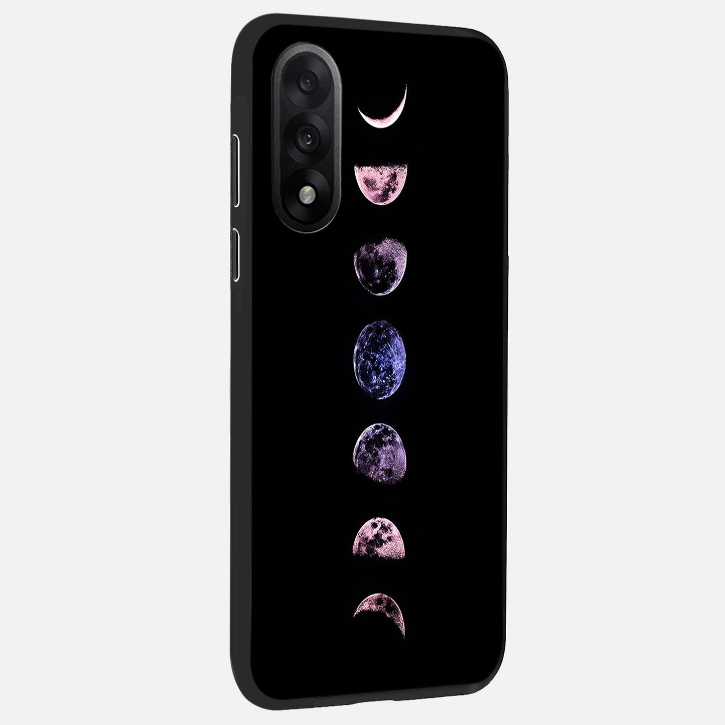 Crimson All Planets back cover For Oneplus Nord 5 slim fit glass case with vibrant aesthetic design