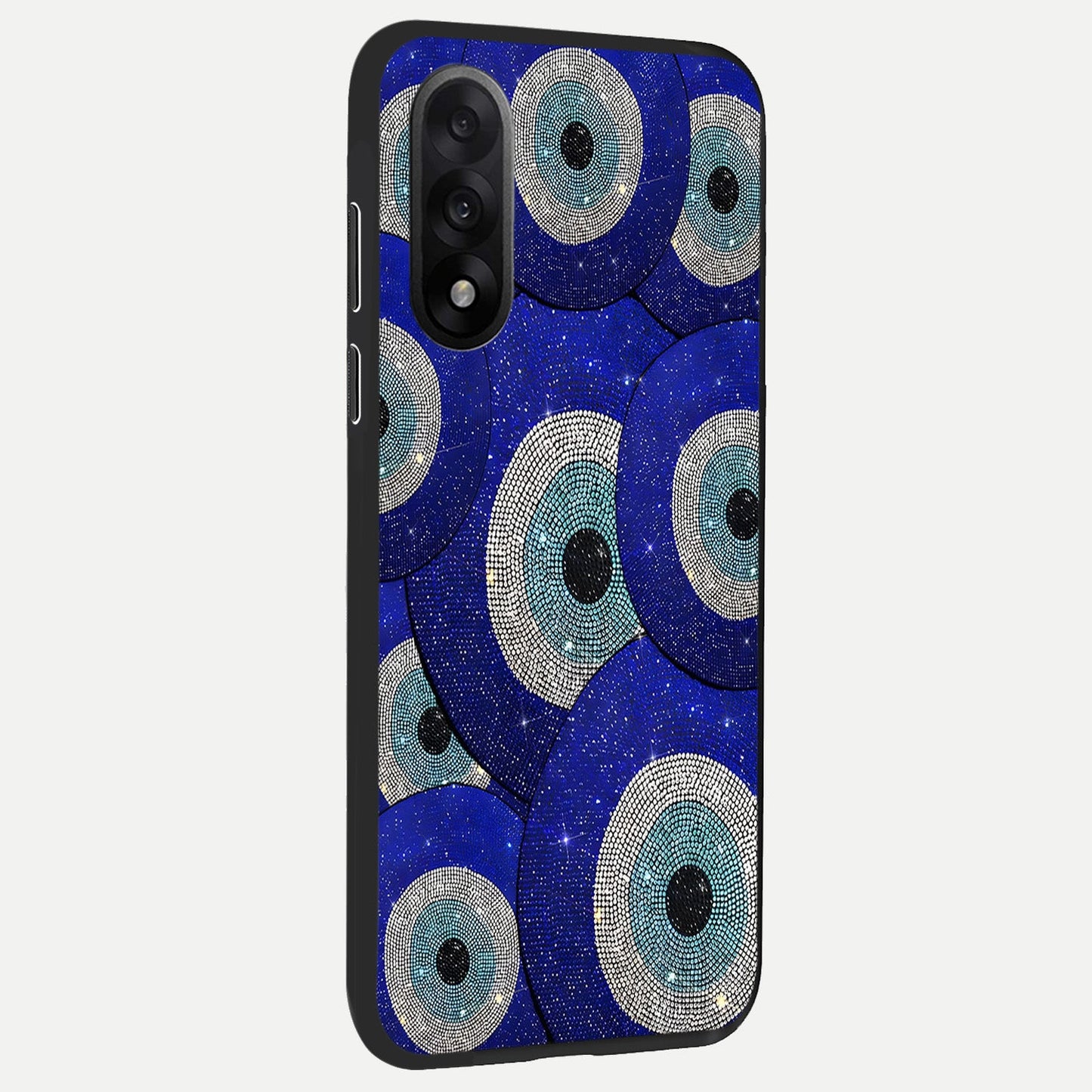 Galaxy Eye Flow back cover For Oneplus Nord 5 slim fit glass case with vibrant aesthetic design