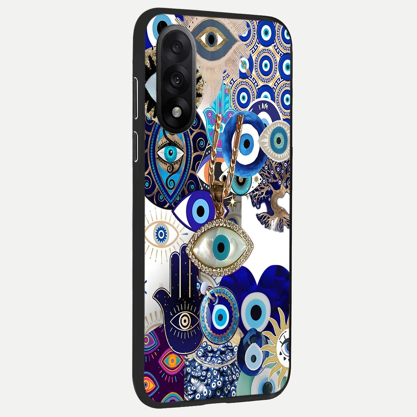 Mystic Charm Eye back cover For Oneplus Nord 5 slim fit glass case with vibrant aesthetic design
